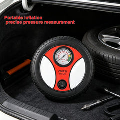 Portable 260 PSI DC 12V Electric Air Compressor Tire Inflator for Car