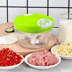 Manual Hand Pull Vegetable Chopper and Food Processor