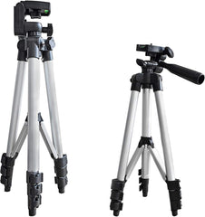 Lightweight Adjustable Tripod Stand with Universal Phone Holder